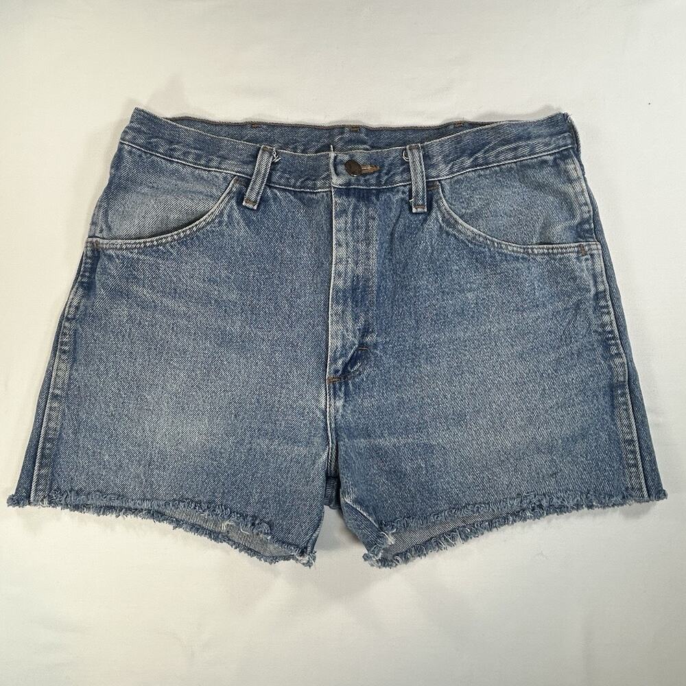 Urban Outfitters Urban Renewal Remade Vtg Rustler Denim Cutoff Shorts Size 34